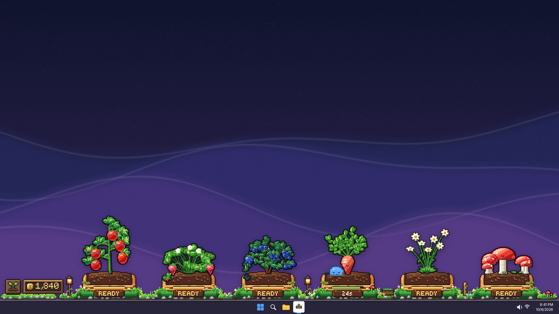 Taskbar Garden Featured Screenshot #1