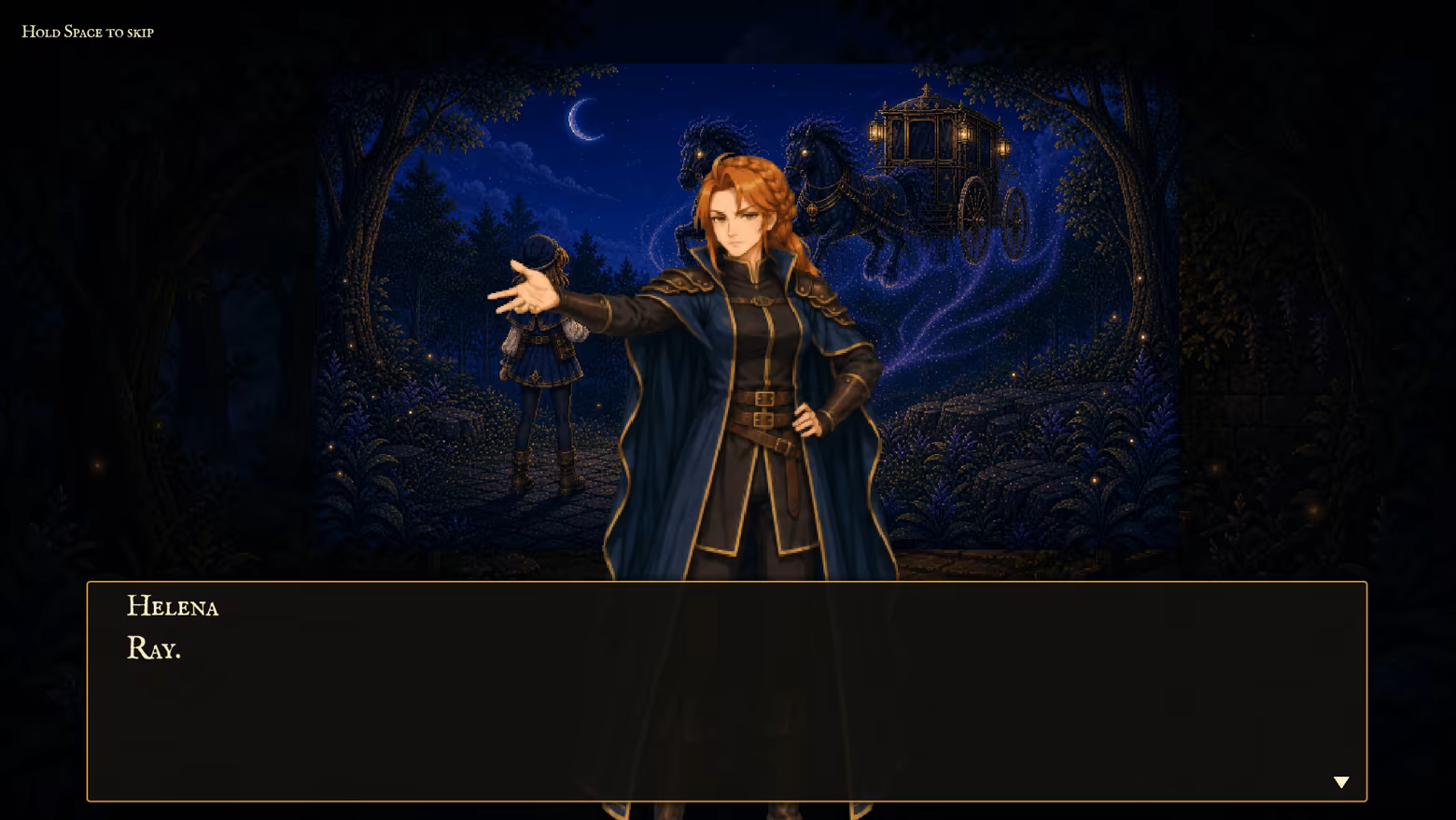 Иллюстрация из описания игры Grimoire of Hecate : Tower of Starlight