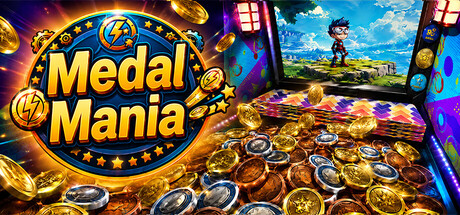 Medal Mania: Coin Pusher Roguelike — Steam game cover
