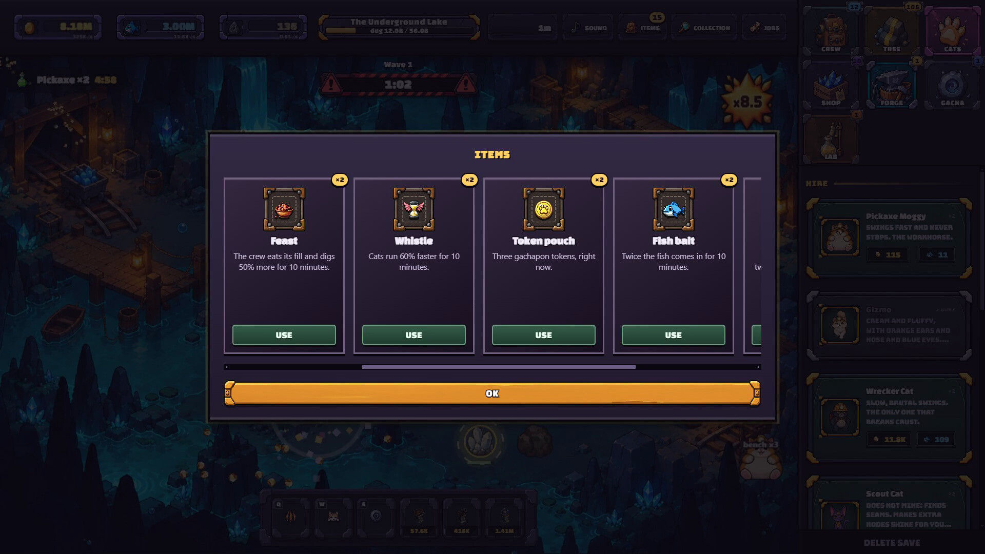 Miners Cat Revolution screenshot 6