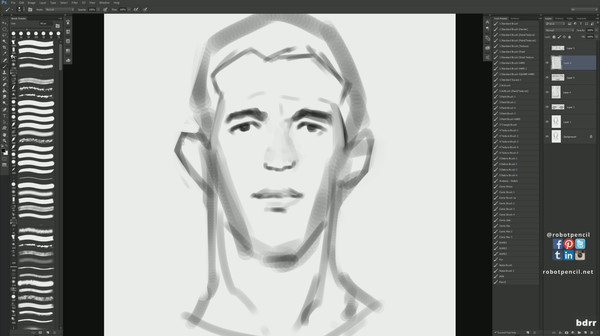Robotpencil Presents: Character Portrait Demo screenshot 2