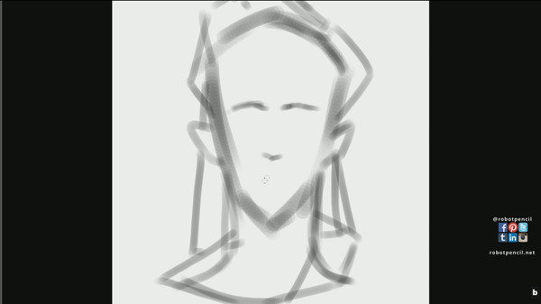 Robotpencil Presents: Female Portrait Demo screenshot 2