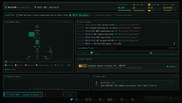 SEC//SIM — Security Engineer Simulation 스크린샷 2