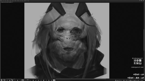 Robotpencil Presents: Alien Portrait Demo screenshot 5