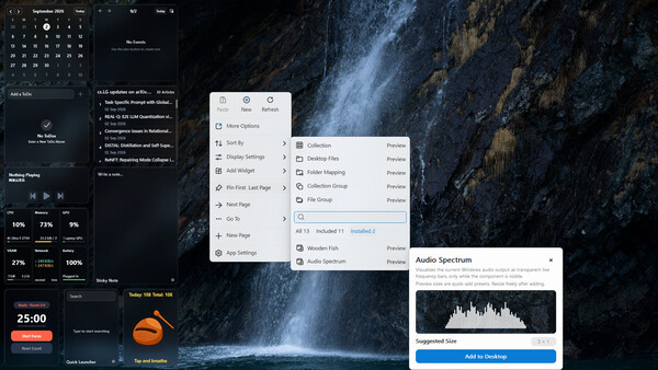 SnowDesktop 스크린샷 4