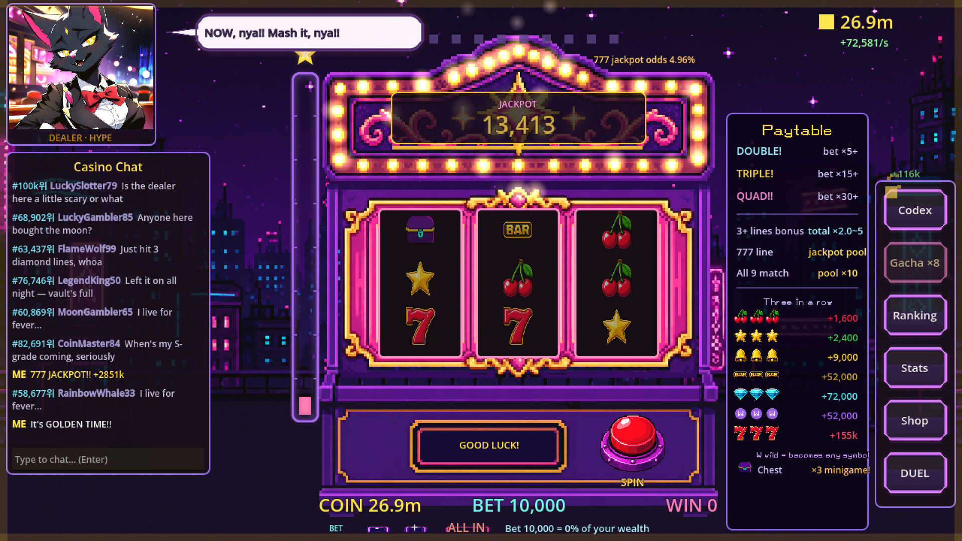 Furry Slot — gameplay screenshot 4