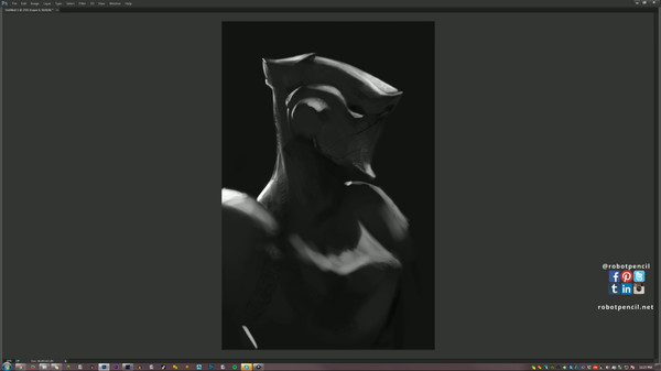 Robotpencil Presents: Setting up Lights in a Painting