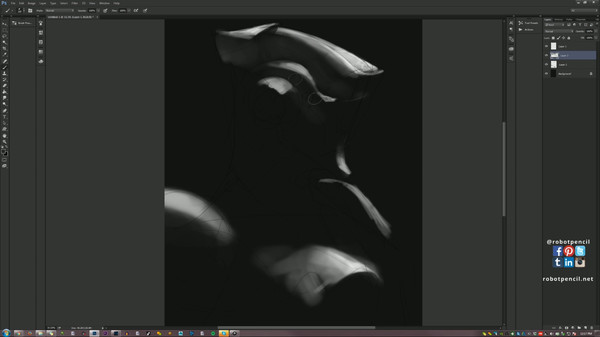 Robotpencil Presents: Setting up Lights in a Painting