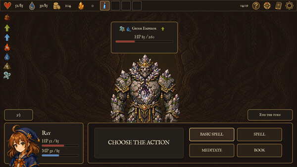 Grimoire of Hecate : Tower of Starlight Demo 스크린샷 4
