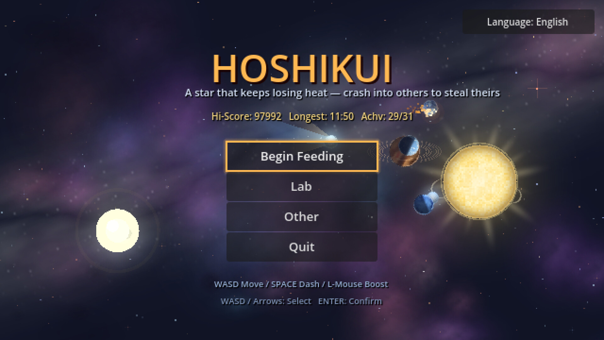 HOSHIKUI screenshot