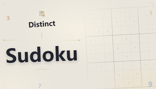 Distinct Sudoku