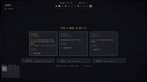 Typesmith - A Typing Roguelike video 4