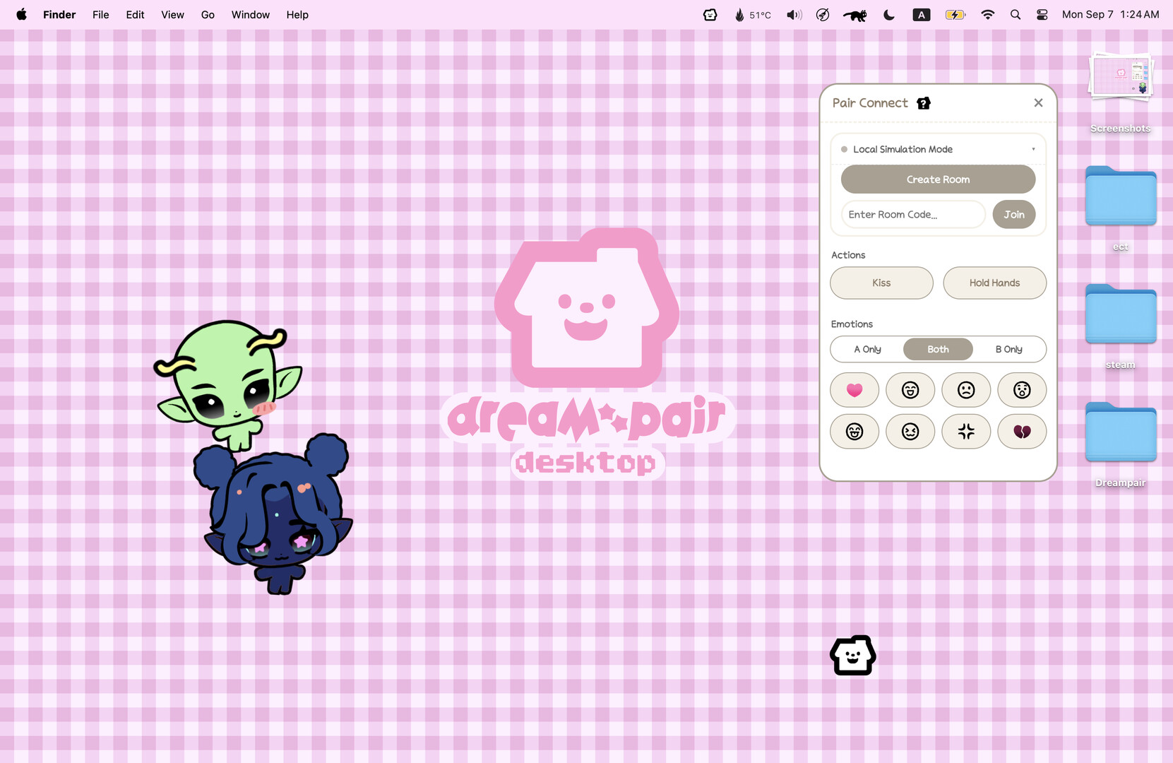Desktop Dreampair screenshot 4