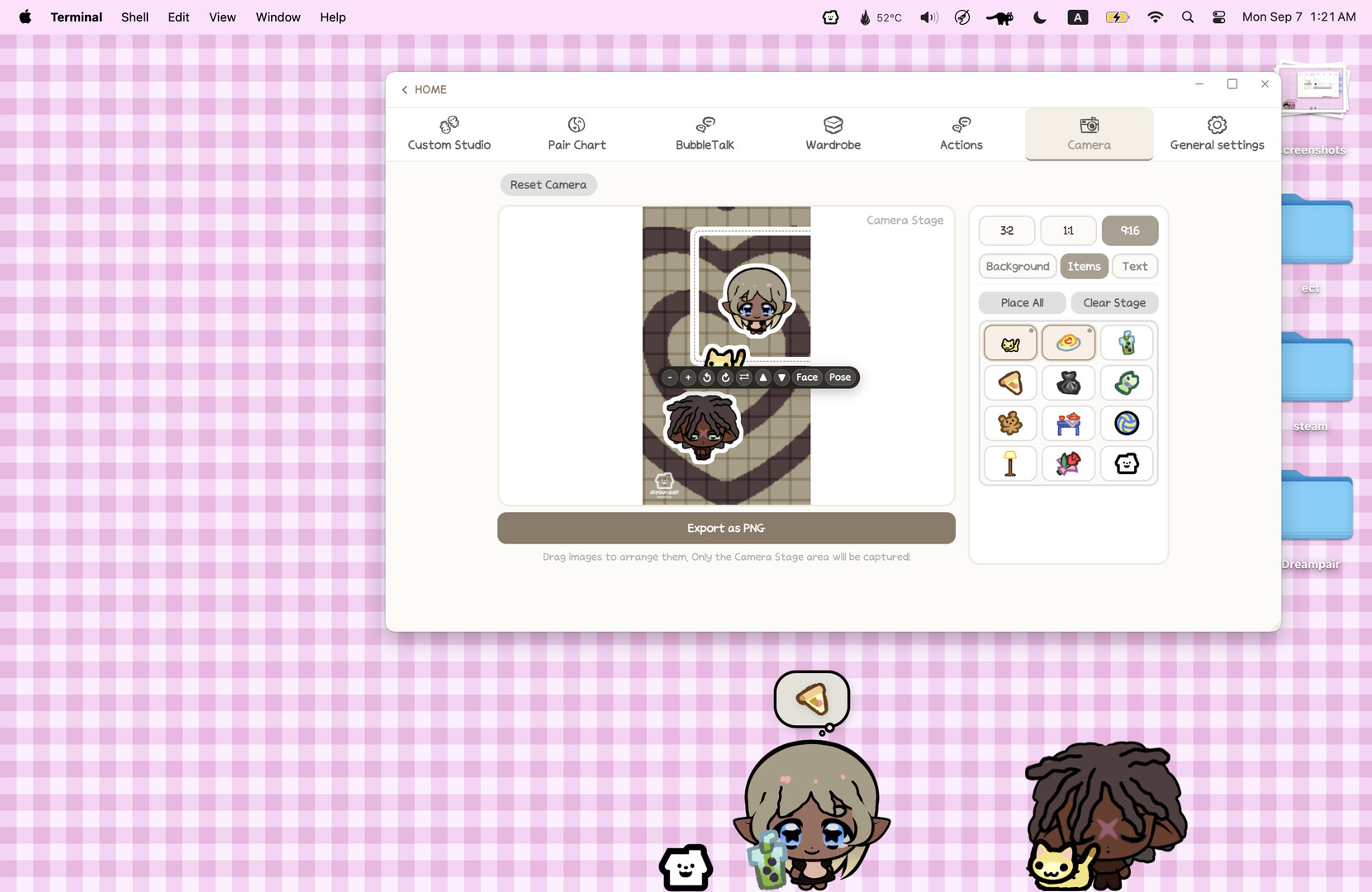 Desktop Dreampair screenshot 6