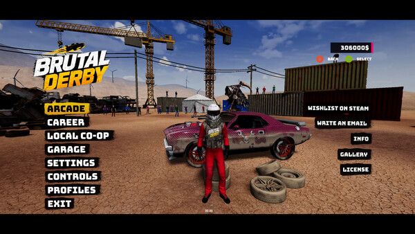 BRUTAL DERBY screenshot 1