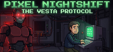 Pixel Nightshift: The Vesta Protocol — Steam game cover