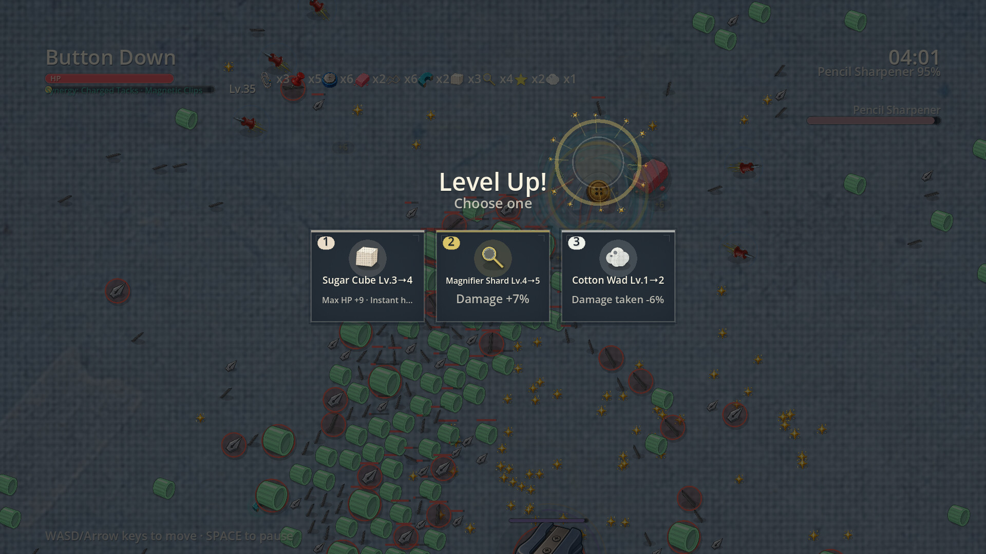 Button Down screenshot