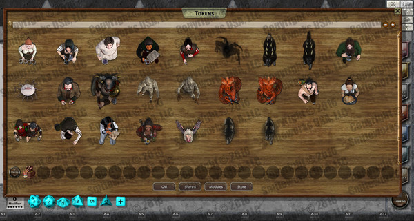 Fantasy Grounds - Darkwoulfe's Token Pack Volume 11