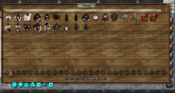 Fantasy Grounds - Darkwoulfe's Token Pack Volume 11