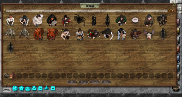 Fantasy Grounds - Darkwoulfe's Token Pack Volume 11