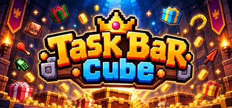 Task Bar Cube header art