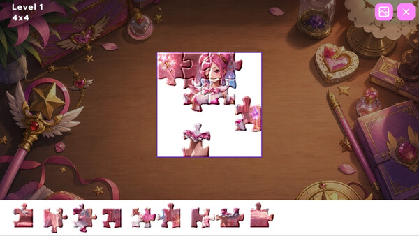 Hentai Puzzle: Luna — скриншот 2