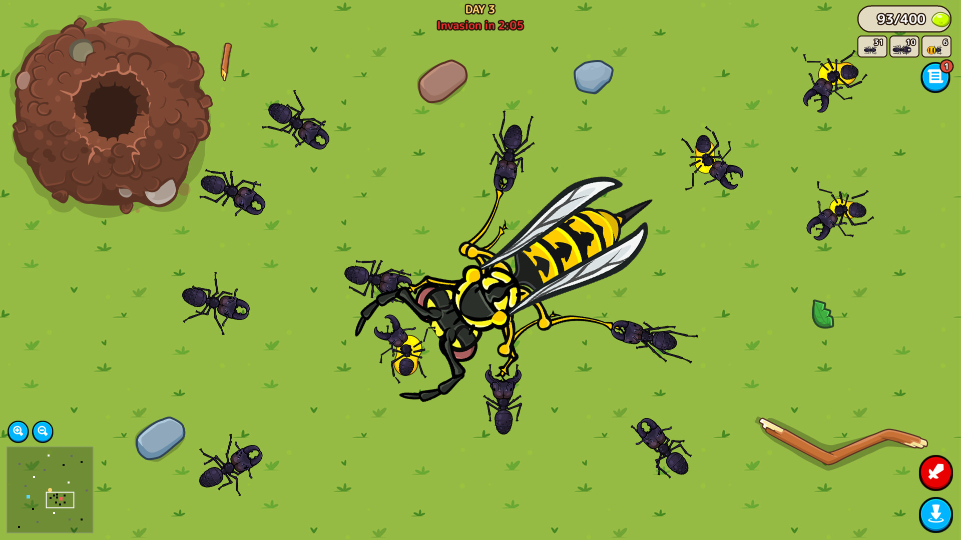 Anthill Wars: Ant Colony Sim screenshot 1