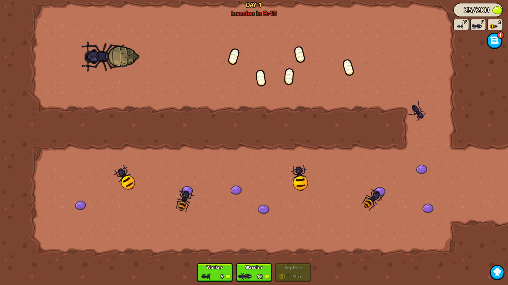 Anthill Wars: Ant Colony Sim screenshot 2