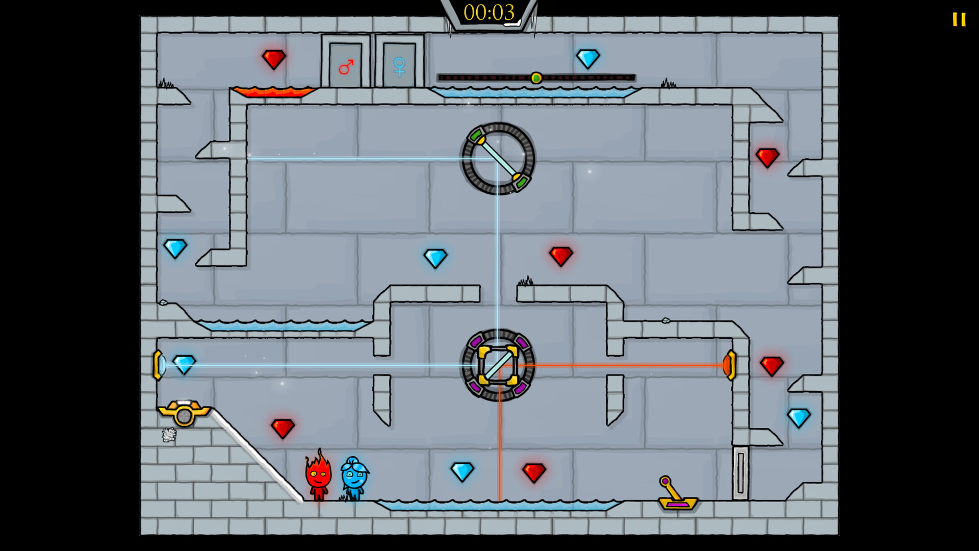 Fireboy & Watergirl 3: The Ice Temple screenshot 4