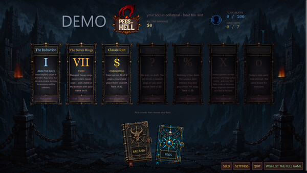 Pegs of Hell Demo 스크린샷 4