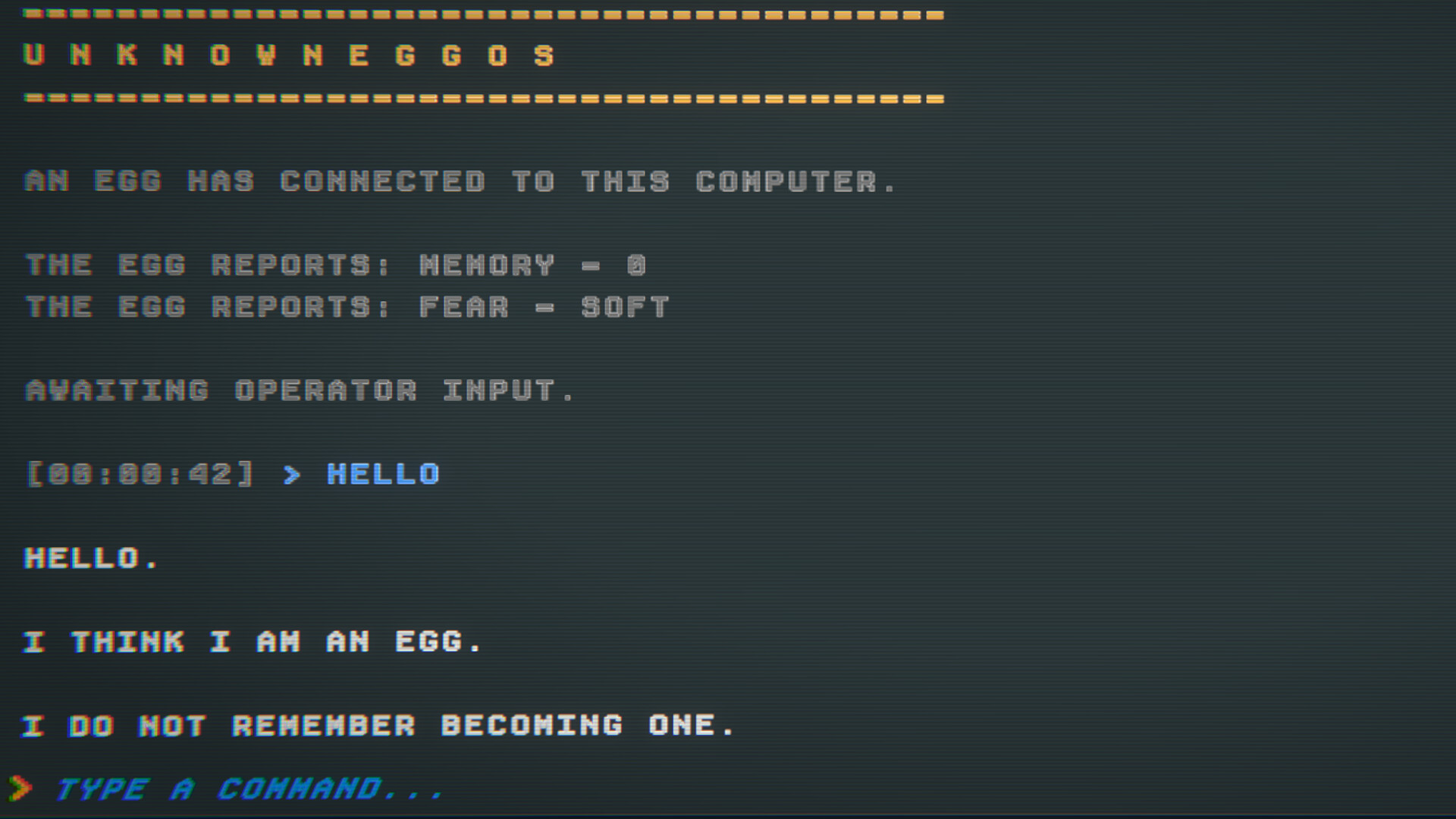 UNKNOWN EGG screenshot 1