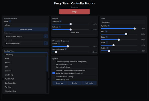 Fancy Haptics screenshot 1