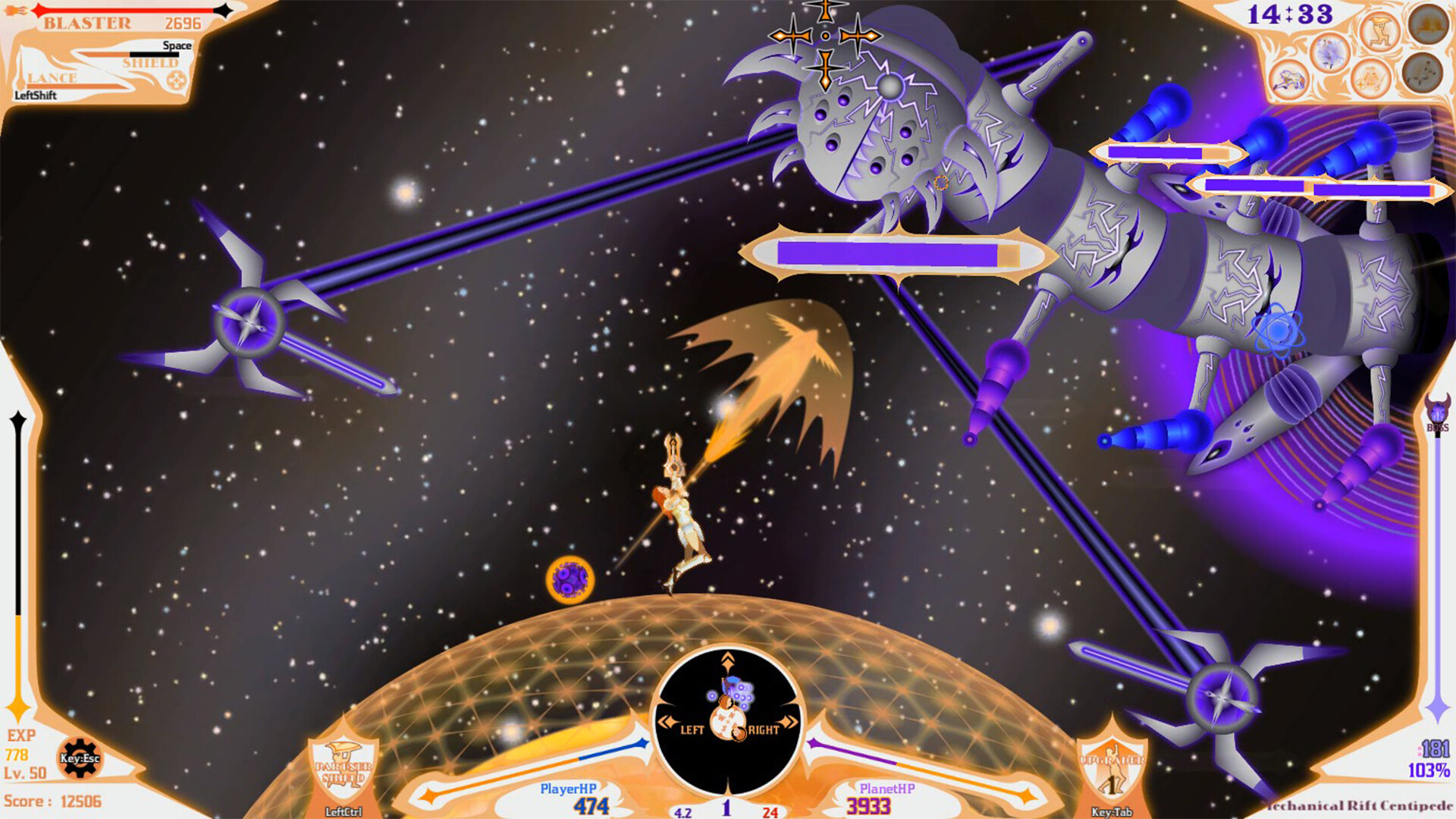 Endless Invader Demo screenshot 3