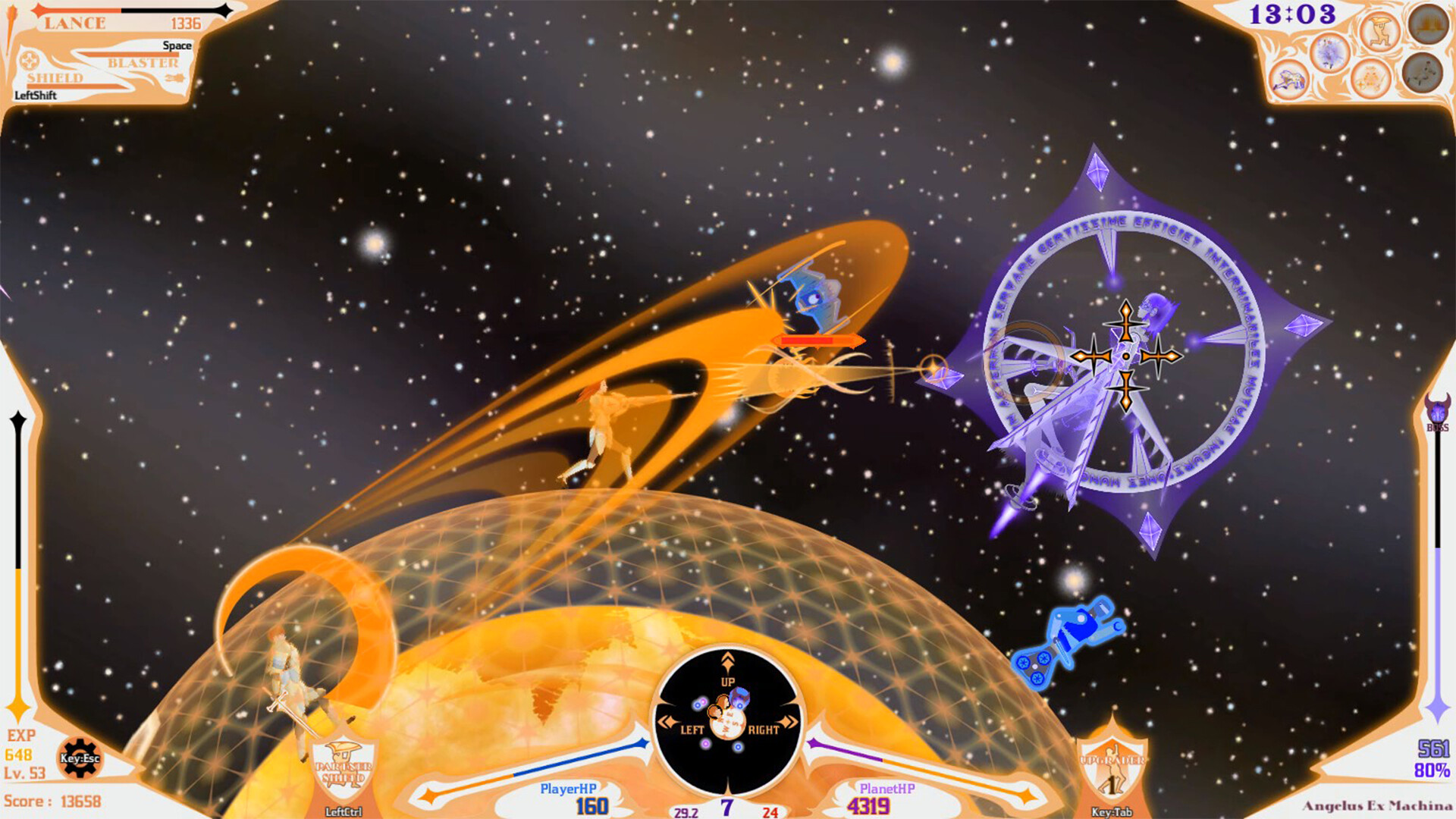 Endless Invader Demo screenshot 1
