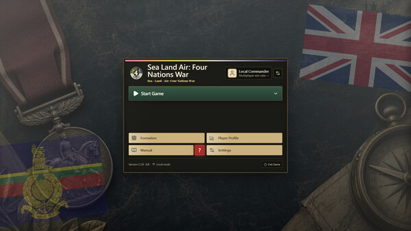 Sea Land Air: Four Nations War Demo 스크린샷 4