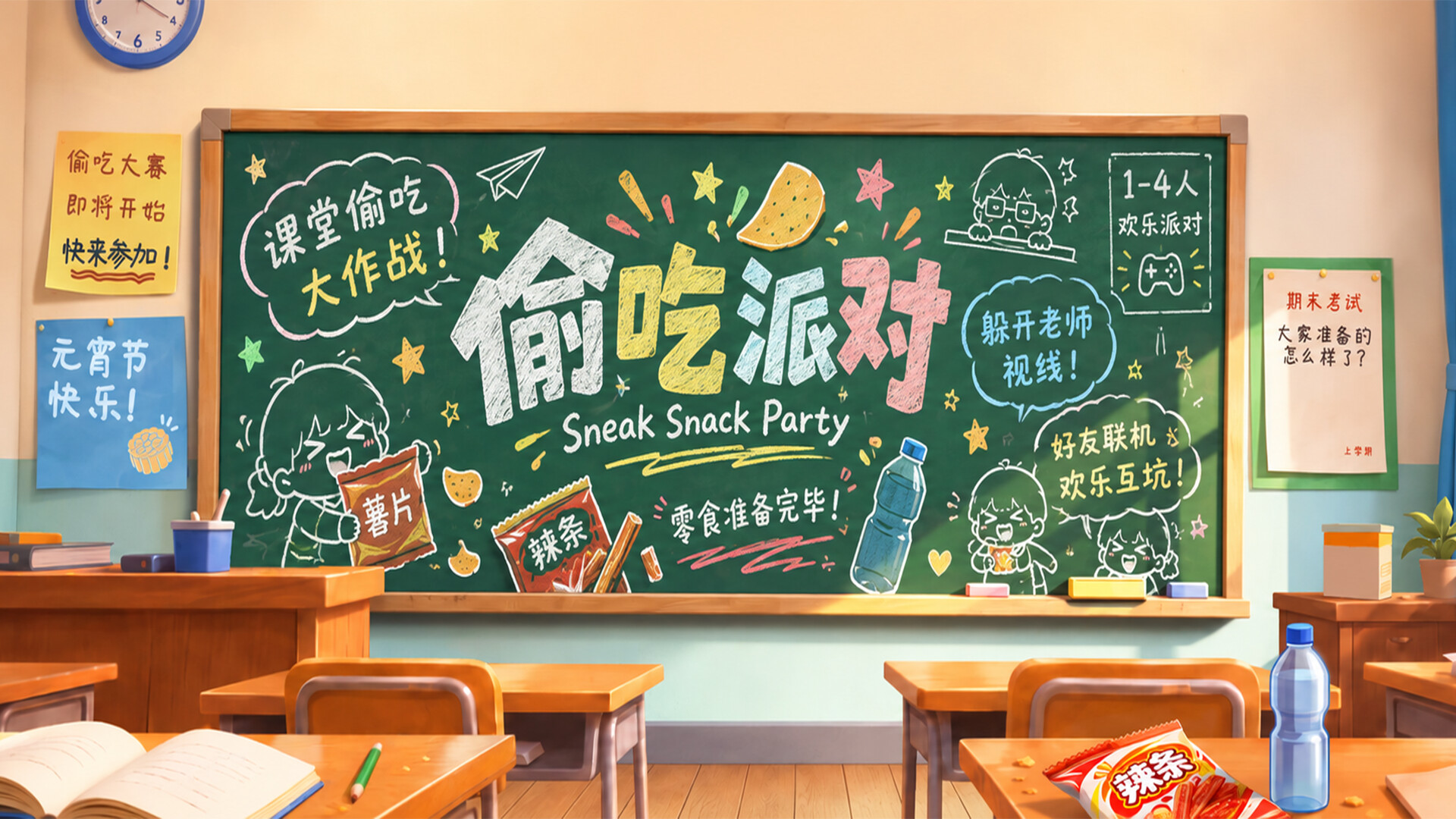 Sneak Snack Party screenshot #1