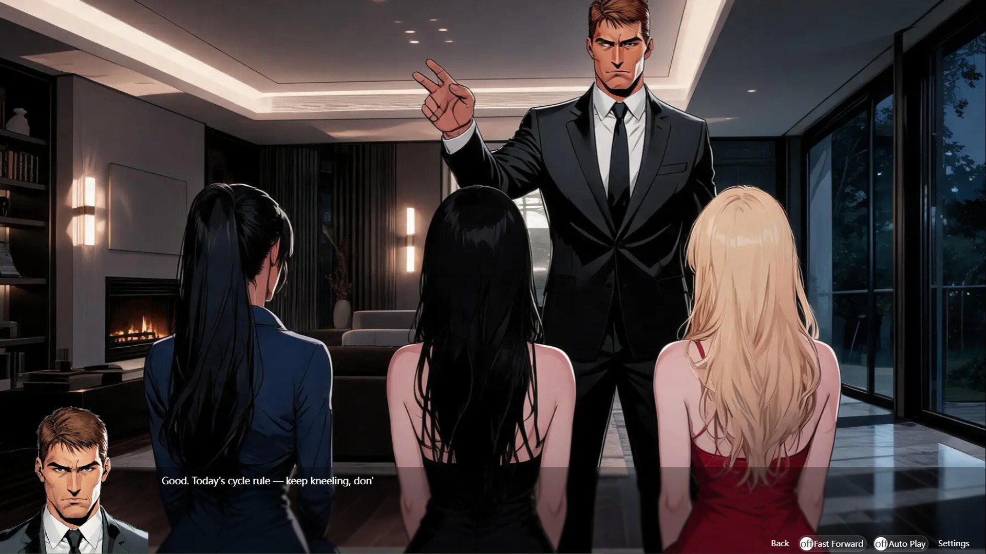 Beautiful Subordinates Kneeling Beside Hero screenshot #9