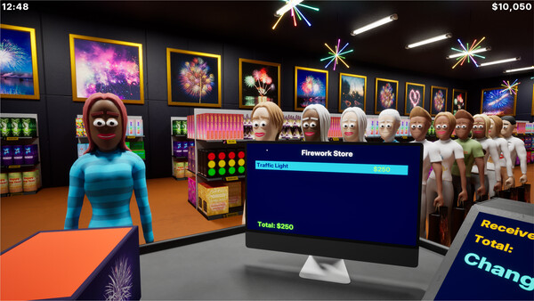 Firework Store Simulator Screenshot