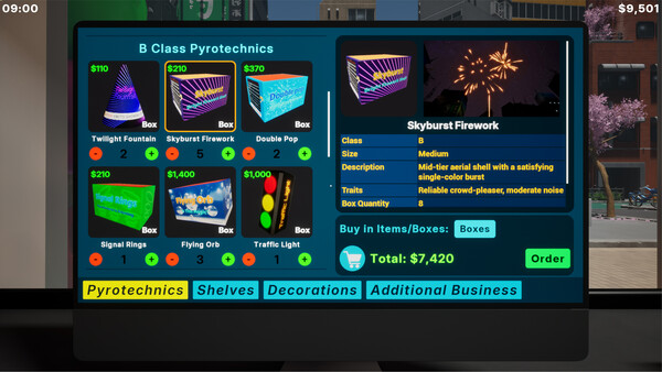 Firework Store Simulator 스크린샷 3
