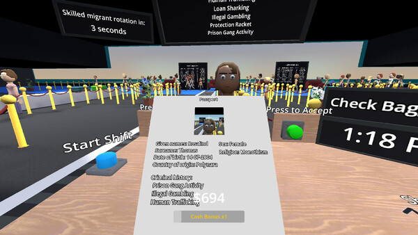 Immigration Simulator — 4