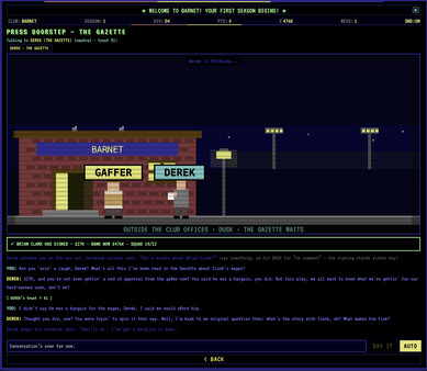 The Gaffer Screenshot