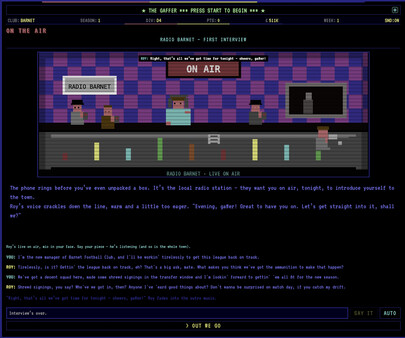 The Gaffer Screenshot