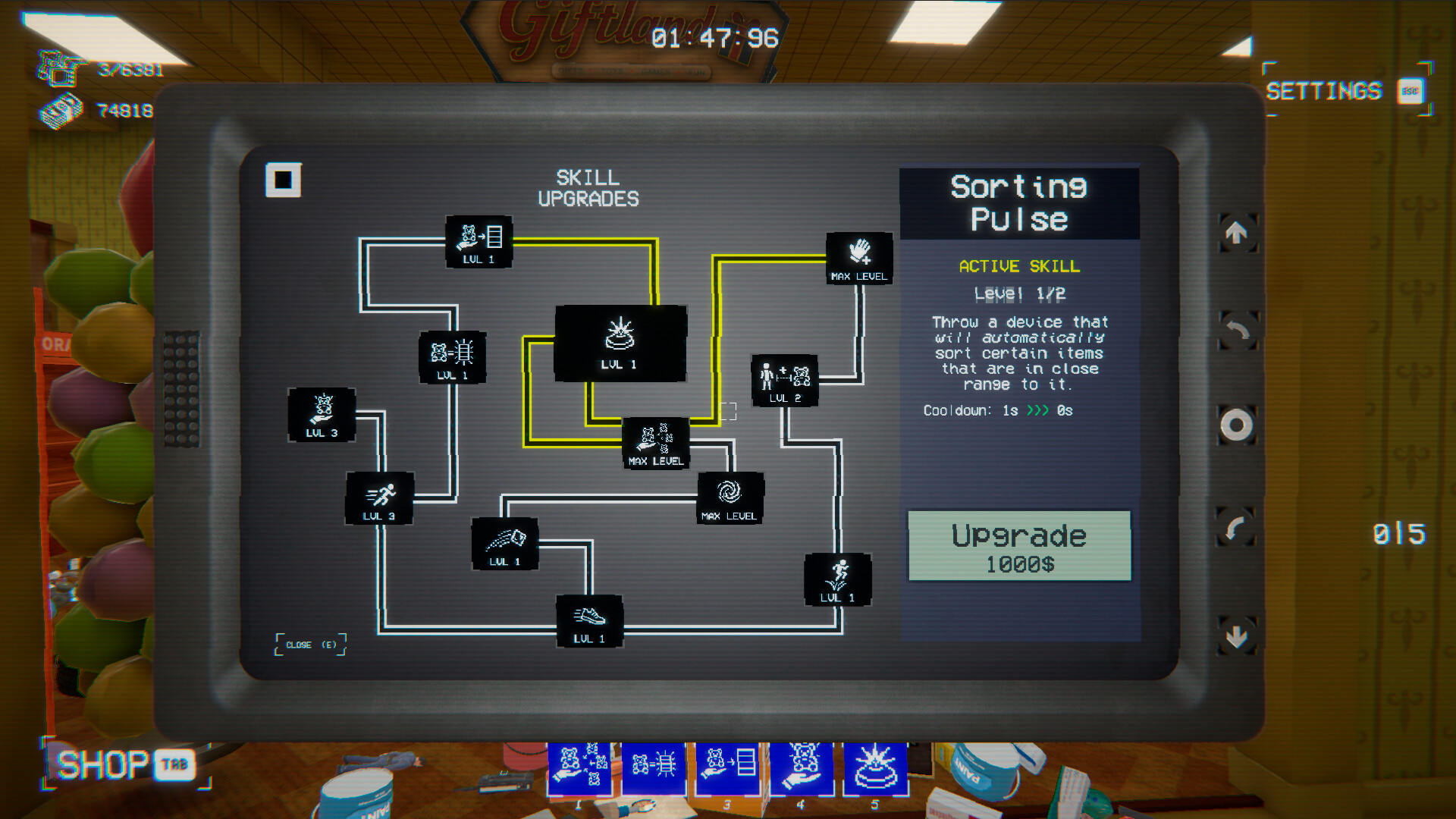 LIMINAL SORTING screenshot 4