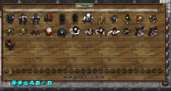 Fantasy Grounds - Darkwoulfe's Token Pack Volume 12