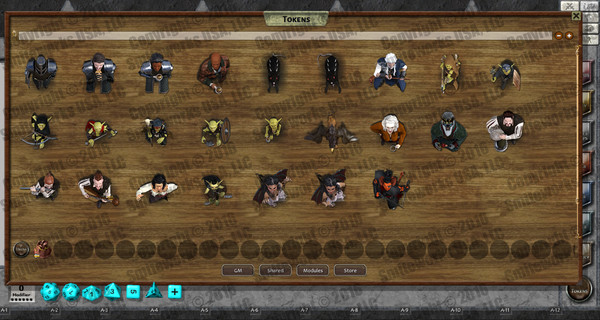 Fantasy Grounds - Darkwoulfe's Token Pack Volume 12