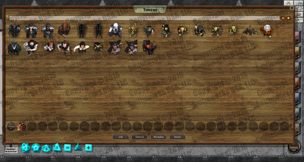 Fantasy Grounds - Darkwoulfe's Token Pack Volume 12
