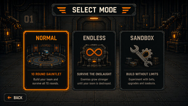 Battle Bots Auto Battler  스크린샷 1