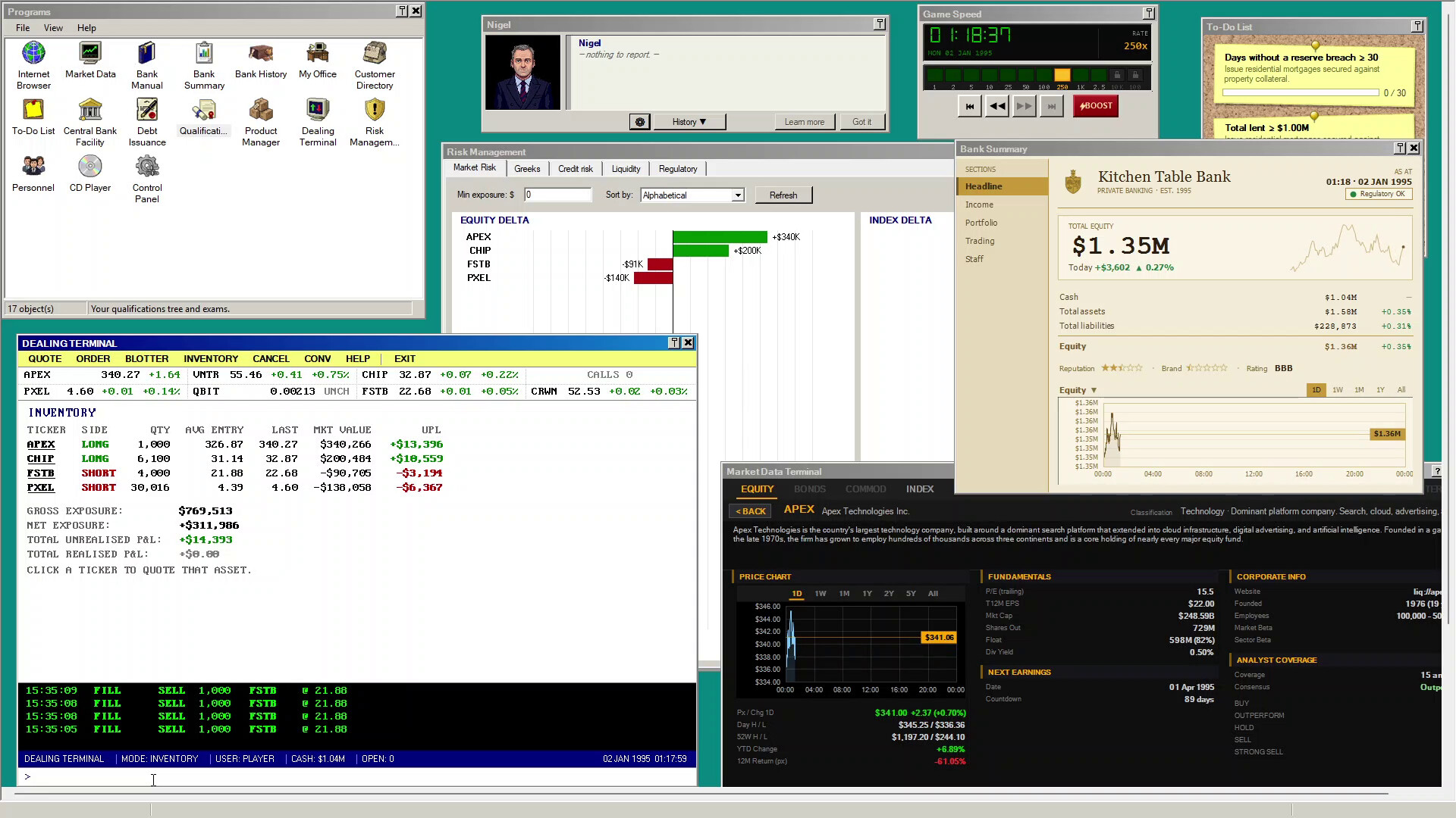 Liquidity screenshot 1