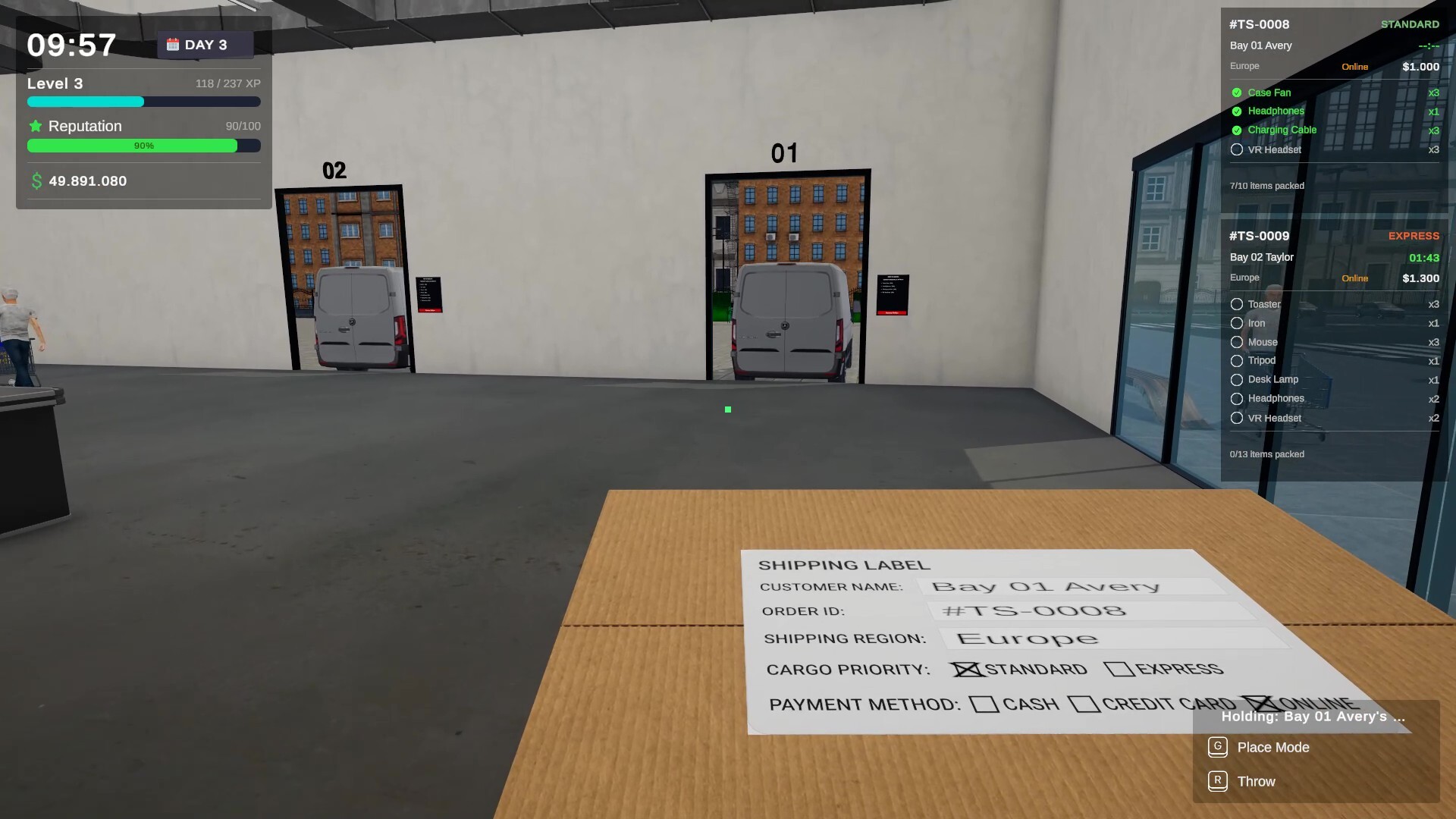Electronics Depot Simulator