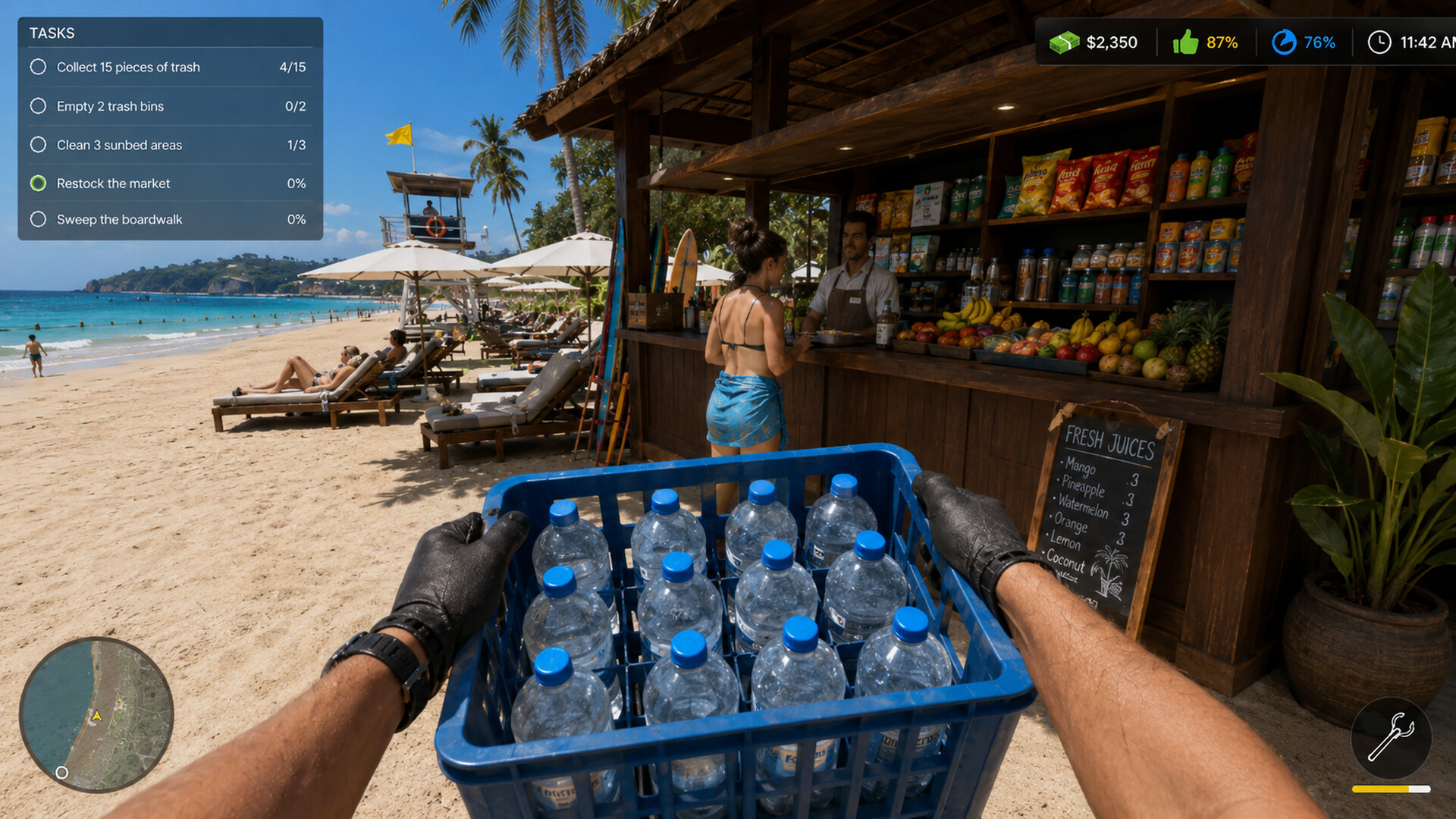 Beach Manager Simulator Featured Screenshot #1